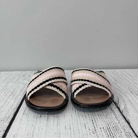 Rag & Bone Keaton Slip On Slides in Pink Combo Size 5.5 - Picture 2 of 9